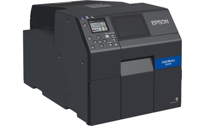 farbetikettendrucker 4 zoll epson